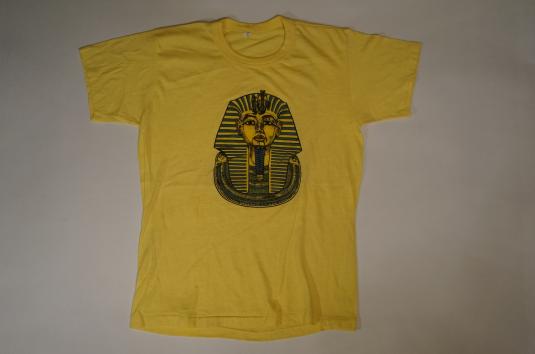 Vintage King Tut Tutankhamun T-Shirt 1970s M/S