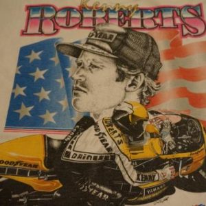Vintage Kenny Roberts Legends T-Shirt Motorcyle T-Shirt M/L