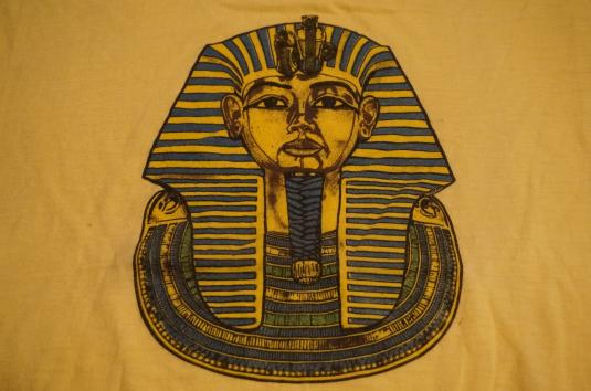 Vintage King Tut Tutankhamun T-Shirt 1970s M/S