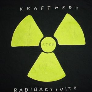 Vintage Kraftwerk T-Shirt Stop Radioactivity L/M