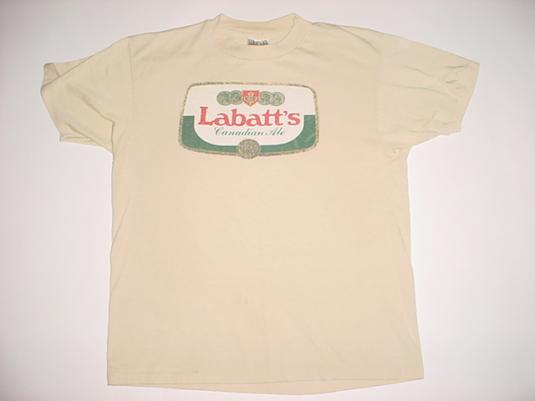 Vintage Labatt’s Blue Canadian Ale T-Shirt beer M