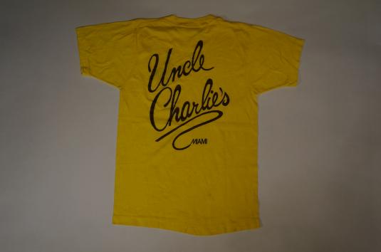 Vintage UNCLE CHARLIE’S MAIMI Night Gay Club T-Shirt S
