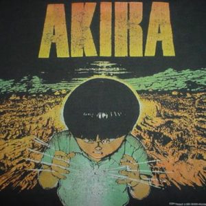 Vintage Akira T-Shirt Japanimation Anime Graphitti M