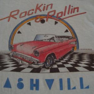 Vintage Nashville 57 Chevy Rockin & Rolling T-Shirt S