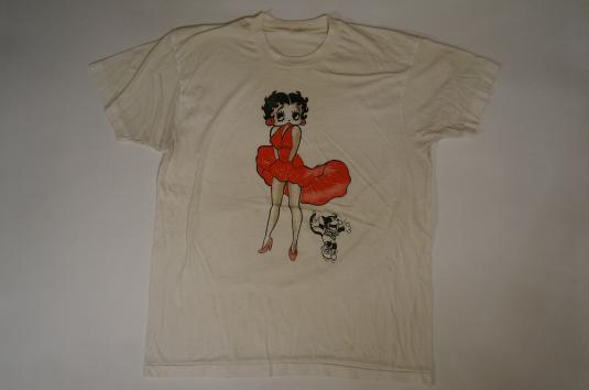Vintage Betty Boop Felix The Cat Marilyn Monroe T-Shirt L