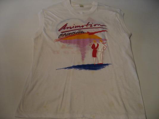 Vintage Animotion Obsession T-Shirt New Wave M/L