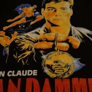 Vintage Jean Claude Van Damme T-Shirt BLOODSPORT M