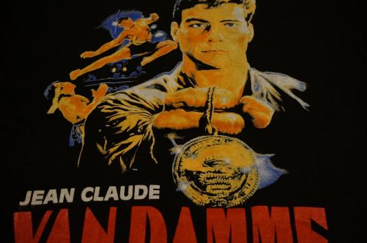 Vintage Jean Claude Van Damme T-Shirt BLOODSPORT M