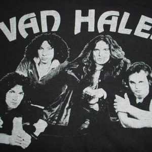 Vintage Rare Van Halen T-Shirt 1970s M/S