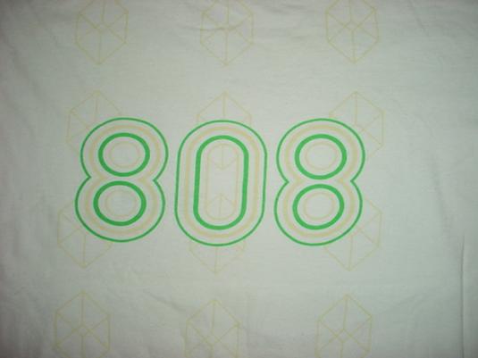 Vintage 808 State T-Shirt Cubic Long Sleeve L/XL