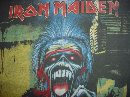 Vintage Iron Maiden T-Shirt 1990s L