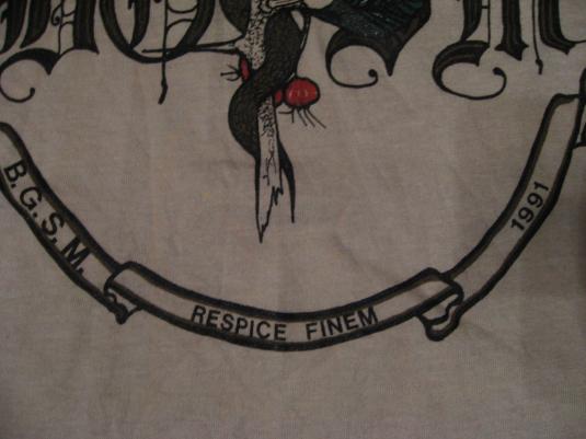 Vintage B.G.S.M. Bowman Gray Wake Forest? 1991 T-Shirt L/M
