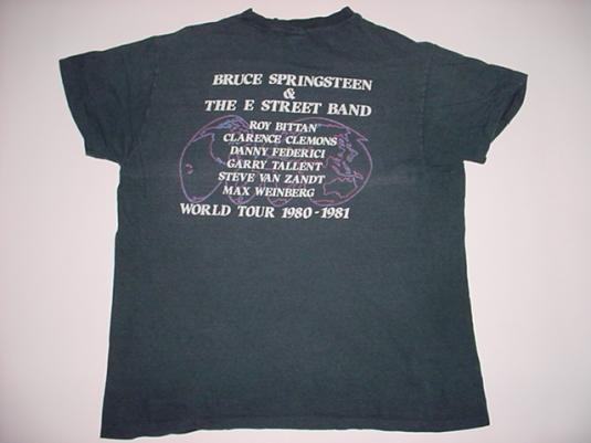 Vintage Bruce Springsteen T-Shirt Clarence Clemons M/L