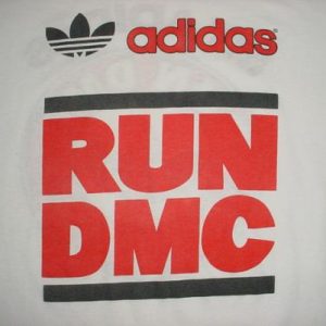 Vintage RUN DMC My Adidas 1980s T-Shirt M/L