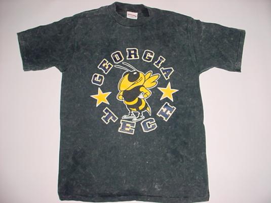 Vintage Georgia Tech T-Shirt Yellow Jackets M