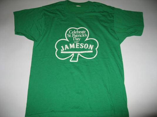 Vintage St. Patrick’s Day Jameson Irish Whiskey T-Shirt M | Defunkd