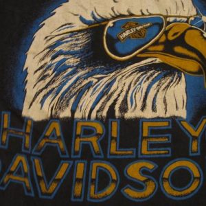 Vintage Harley Davidson Eagle Aviators Daytona Beach Shirt S