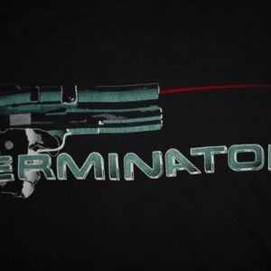 Vintage The Terminator T-Shirt Arnold Schwarzenegger 80s M