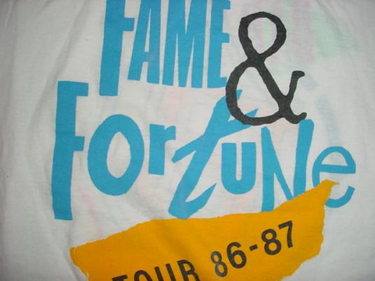Vintage Bad Co Fame & Fortune T-Shirt Sleeveless L/M