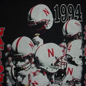 Vintage Nebraska National Champions N T-Shirt XL