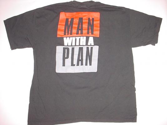 Vintage Dennis Robbins T-Shirt Man With a Plan XL