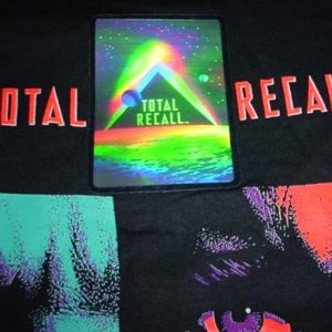 Vintage Total Recall T-Shirt Hologram Schwarzenegger L/M