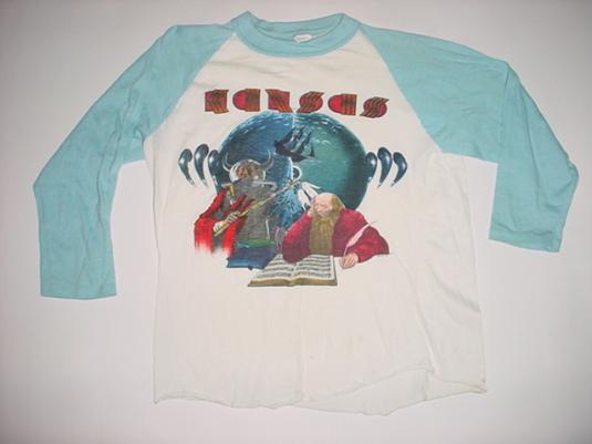 Vintage Kansas T-Shirt Jersey 1980 S