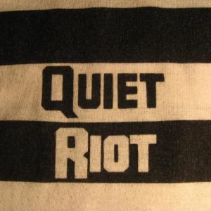 Vintage Quiet Riot Sleeveless Kevin Dubrow T-Shirt S
