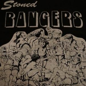 Vintage Stoned Rangers T-Shirt Pot Weed Marijuana 420 XL/L