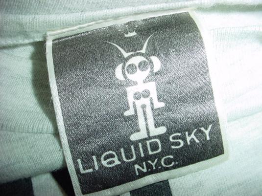 Vintage I LOVE NY Liquid Sky Design T-Shirt astrogirl L