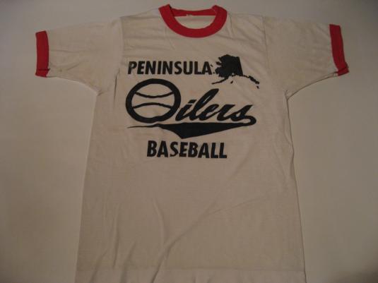 Vintage Peninsula Oilers Baseball Alaska T-Shirt S | Defunkd