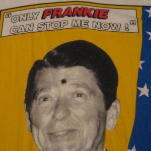 Vintage Frankie Goes to Hollywood T-Shirt Ronal Reagan M/S