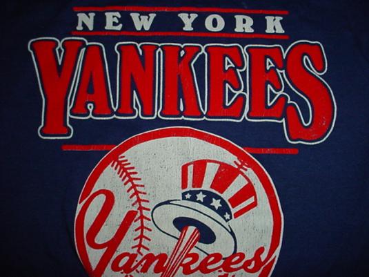 Vintage New York Yankees T-Shirt 1980s S