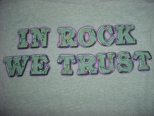 Vintage Y&T T-Shirt In Rock We Trust sleeveless M/S