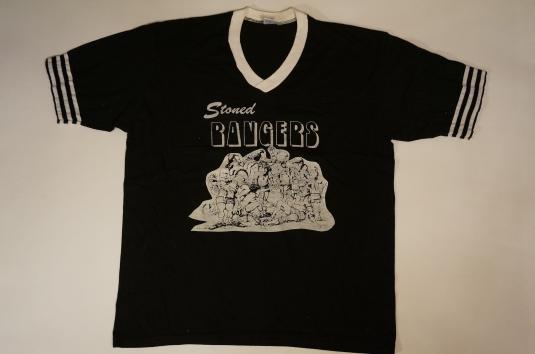 Vintage Stoned Rangers T-Shirt Pot Weed Marijuana 420 XL/L
