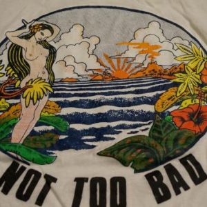 Vintage Paradise scene NOT TO BAD T-Shirt M/S