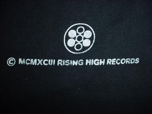 Vintage Faceless Techno Bollocks T-Shirt Rising High Records | Defunkd