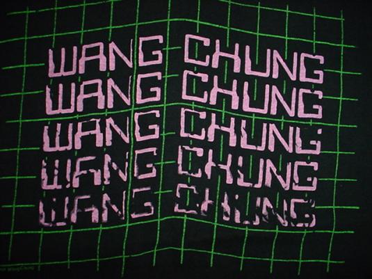 Vintage Wang Chung T-Shirt Dance Hall Days M/S