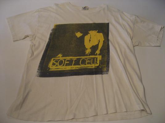 Vintage Soft Cell T-Shirt Marc Almond David Ball M/L | Defunkd