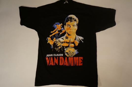 Vintage Jean Claude Van Damme T-Shirt BLOODSPORT M