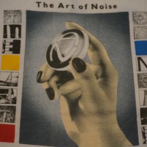 Vintage 1986 The Art of Noise T-Shirt In Visible Silence L