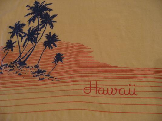 Vintage Hawaii T-Shirt 1980s Surf M/L