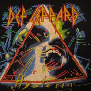 Vinage Def Leppard T-Shirt Hysteria 1987 M/L