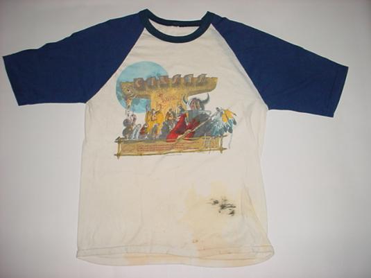 Vintage Kansas T-Shirt 1979 Monolith Tour M/S