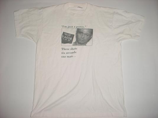 Vintage Lee Harvey Oswalt JFK T-Shirt Gary Oldman L/XL
