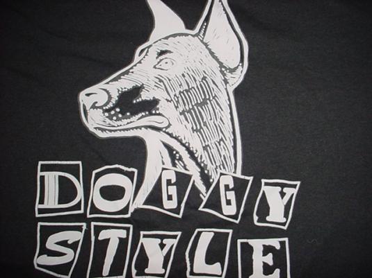 Vintage Doggy Style T-Shirt Doberman Pinscher L/M