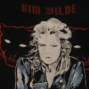 Vintage Kim Wilde T-Shirt New Wave S