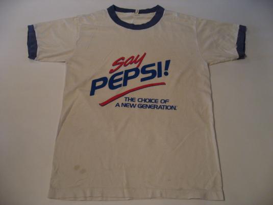 Vintage Pepsi The Choice of a New Generation T-Shirt S