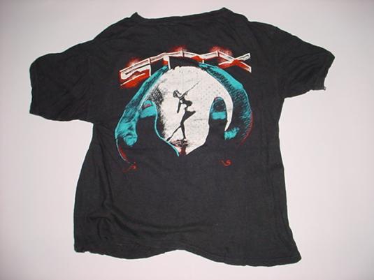 Vintage Styx Tour Grand Illusion T-Shirt 1970s S