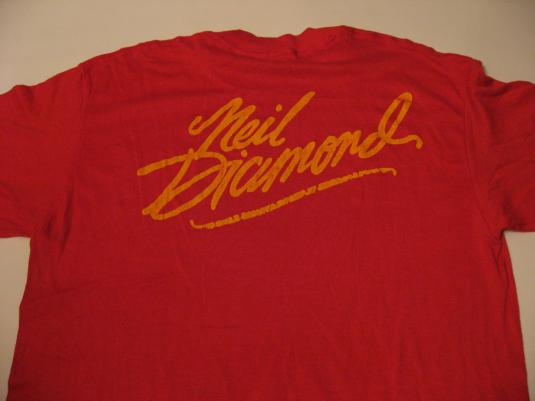 Vintage Neil Diamond On Tour T-Shirt M/L
